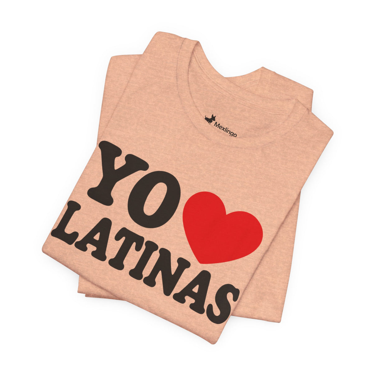 I Heart Latinas T-Shirt – 'Yo  Amo Latinas' Retro Love Tee