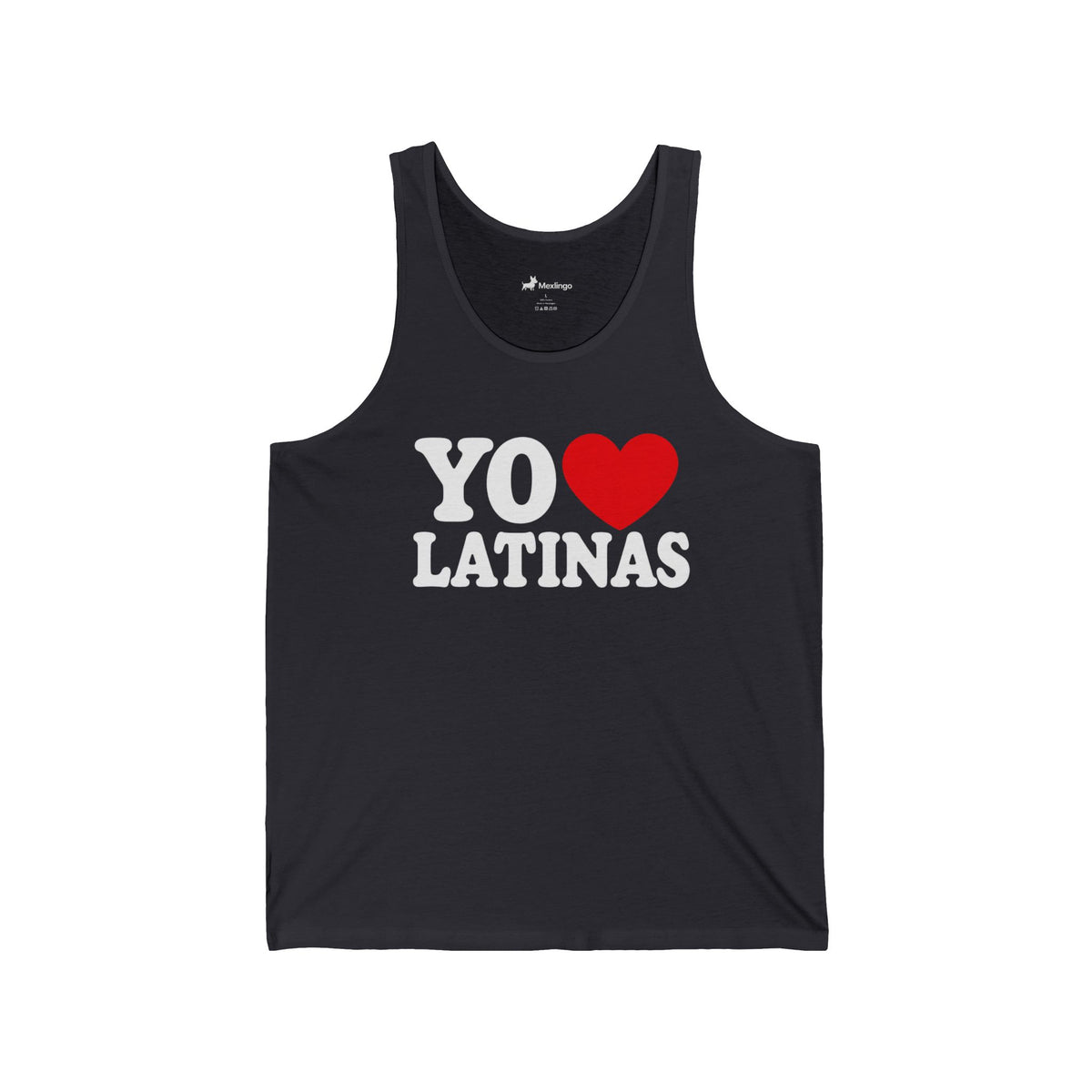 Yo Amo Latinas Tank Top — I Love Latinas Jersey Tank