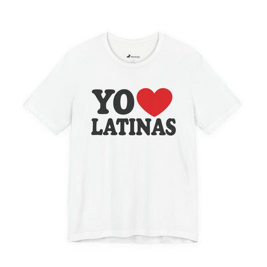 I Heart Latinas T-Shirt – 'Yo  Amo Latinas' Retro Love Tee